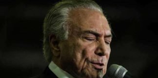 Temer: ‘Governo com apoio do Congresso, não da população’.