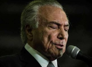 Temer: ‘Governo com apoio do Congresso, não da população’.