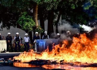 Brasília em chamas: revolta pelo fim do imposto sindical obrigatório