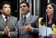 Dos três, Malta é o senador que menos produz