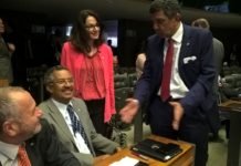 Temer pede voto a capixaba e ouve um não “Ele foi educado e não forçou a barra”