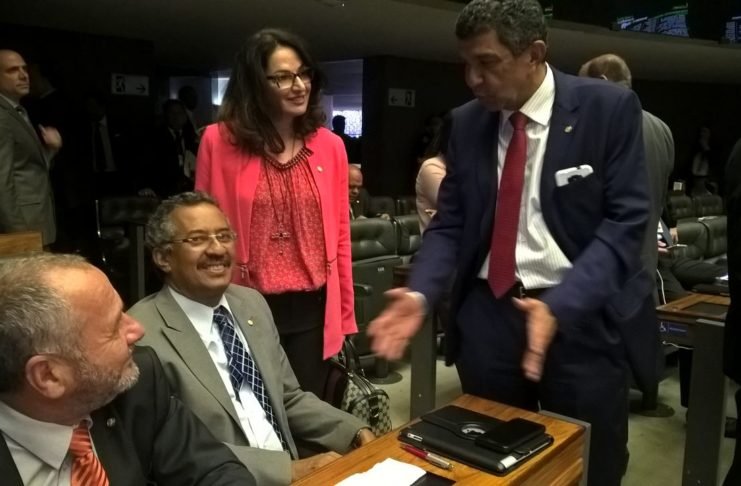 Temer pede voto a capixaba e ouve um não “Ele foi educado e não forçou a barra”