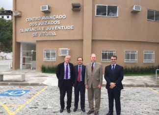 Presidente do STF inaugura em Vitória Centro Avançado de Juizados da Infância