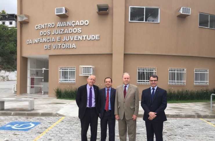 Presidente do STF inaugura em Vitória Centro Avançado de Juizados da Infância