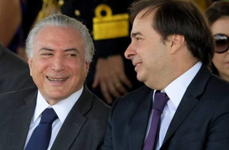 Presidente da Câmara visita ES. Maia quer ser presidente
