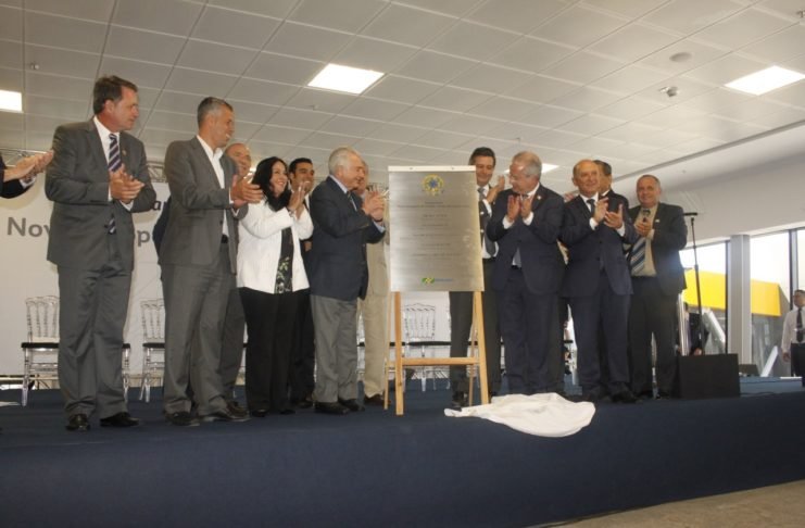Hartung tentou impedir que Temer comparecesse a inauguração de aeroporto