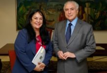Temer pede a senadora Rose que não saia do MDB