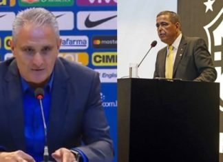 Capixaba no anúncio dos jogadores da seleção