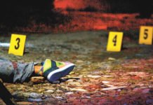 No Brasil mais são mais de 65 mil homicídios por ano