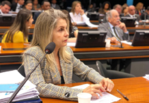 Deputada evita comentar demissão do marido do governo