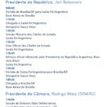 Agenda do dia 17