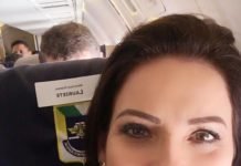 No voo presidencial: Deputada recebe tratamento VIP de Bolsonaro