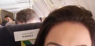 No voo presidencial: Deputada recebe tratamento VIP de Bolsonaro