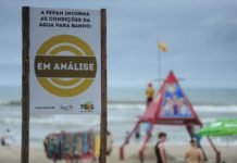 Lei obriga placas em praias para indicar se estão aptas para banho