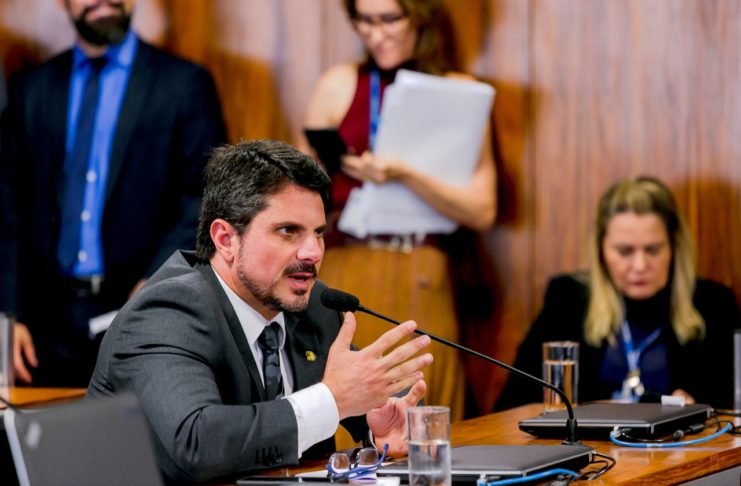 Senador capixaba discute combate à corrupção com organização internacional