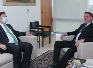 Presidente da Câmara vai ao Planalto, após receber criticas de Bolsonaro