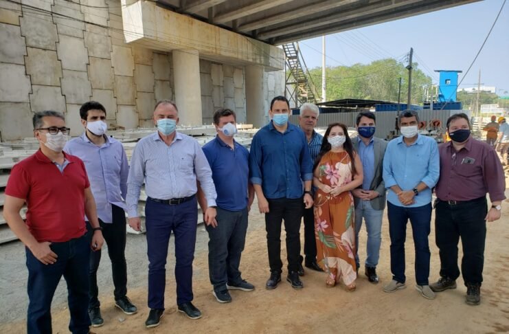 Governador e bancada fazem visita técnica a obras federais, Contorno e BR 447