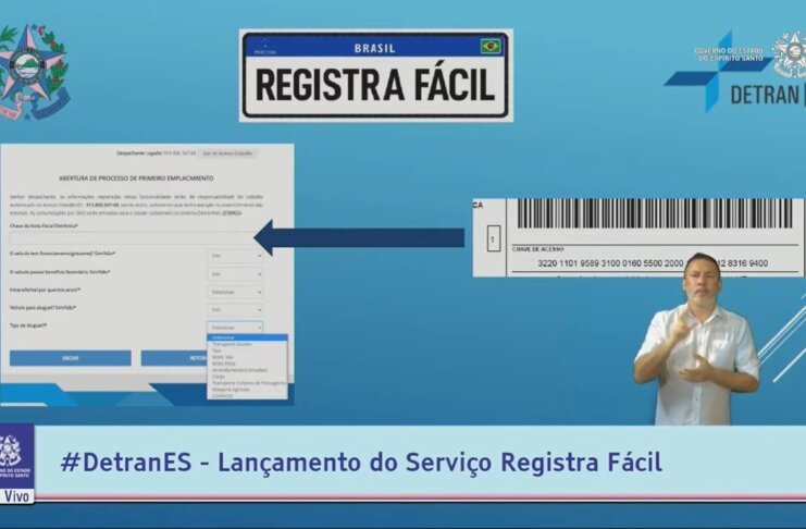 ES cria emplacamento eletrônico direto da concessionária
