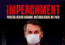 Senador usa redes sociais para pedir a população que não apoie impeachment