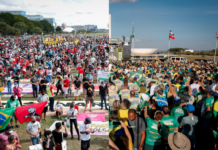 Protestos contra Bolsonaro reuniram mais gente do que atos a favor