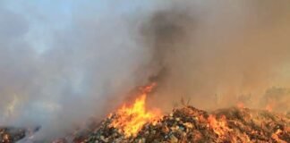 De novo: Incêndio em lixão de Alto Paraíso foi criminoso