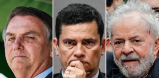 Candidatura do ex-juiz Sérgio Moro tira mais voto de Bolsonaro do que de Lula