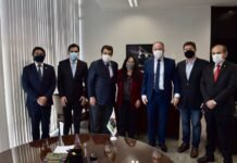 Casagrande se reúne com direção nacional do MDB em Brasília