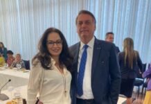 Deputada capixaba com Covid é recebida por Bolsonaro no Planalto