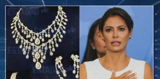 Joias vendidas: Michele deve ser presa antes de Bolsonaro