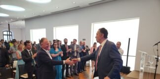 Casagrande em Brasília para posse do novo presidente do STF