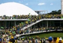 1º ato pela democracia contra a tirania bolsonarista que abalou o Brasil