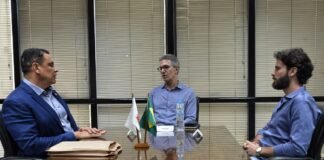 Governador de Minas recebe deputado capixaba