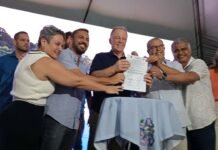 Casagrande anuncia revitalização da orla de Praia Grande e novas obras em Fundão