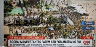 Faltou povo no ato convocado por Bolsonaro por anistia