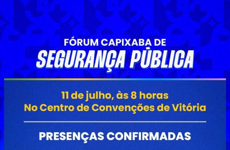 ES vai sediar Fórum de Segurança Pública próxima sexta