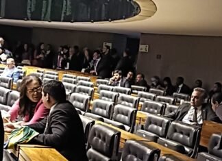 Bolsonarista flagrado em tête à tête com deputada trans