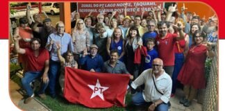 PT dá posse a novo diretório que representa cinco regiões