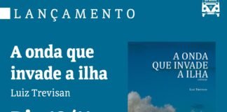 “A onda que invade a ilha”, novo livro de Trevisan será lançado no Horto