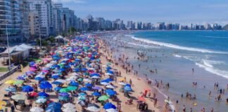 Lazer e estresse: Guarapari recebeu mais de 1 milhão de turistas até 10 de janeiro