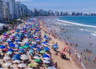 Lazer e estresse: Guarapari recebeu mais de 1 milhão de turistas até 10 de janeiro