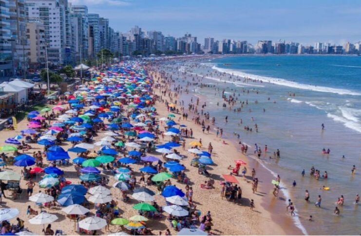 Lazer e estresse: Guarapari recebeu mais de 1 milhão de turistas até 10 de janeiro