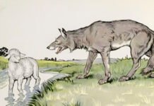 ‘O cordeiro e o lobo’