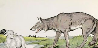 ‘O cordeiro e o lobo’