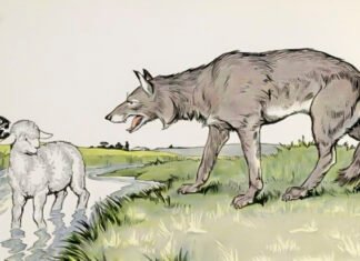 ‘O cordeiro e o lobo’