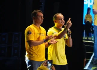 Por que o deputado Evair não foi ao ato com Flávio Bolsonaro e Pazolini?