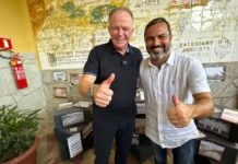 Uma relação política construída na confiança: Casagrande e Tyago Hoffmann