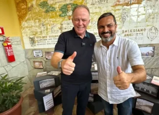 Uma relação política construída na confiança: Casagrande e Tyago Hoffmann