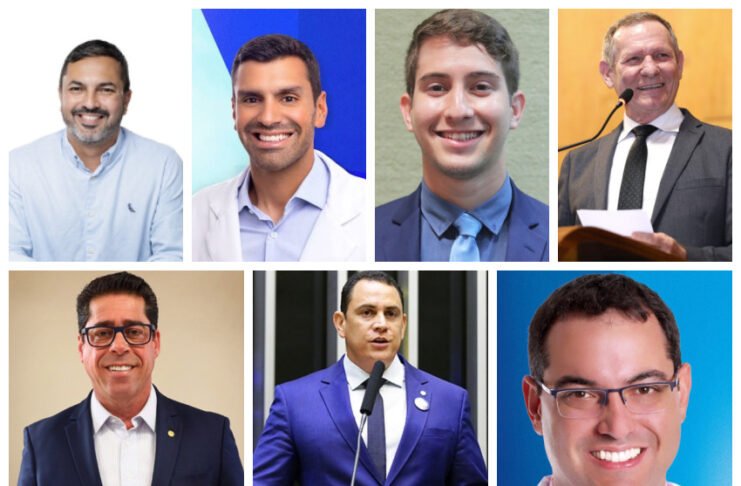 Os 7 principais candidatos que lideram a corrida para as 10 vagas do ES na Câmara Federal